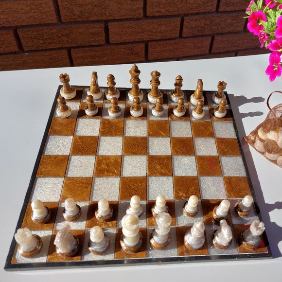 Chess & Checkerboard Big Set - Picture 3 of 10